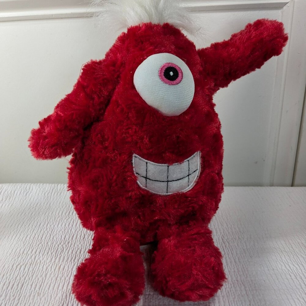 Gemmy Monster Charmers Plush‎ Toy sings music Sugar Sugar Animated red toy alien